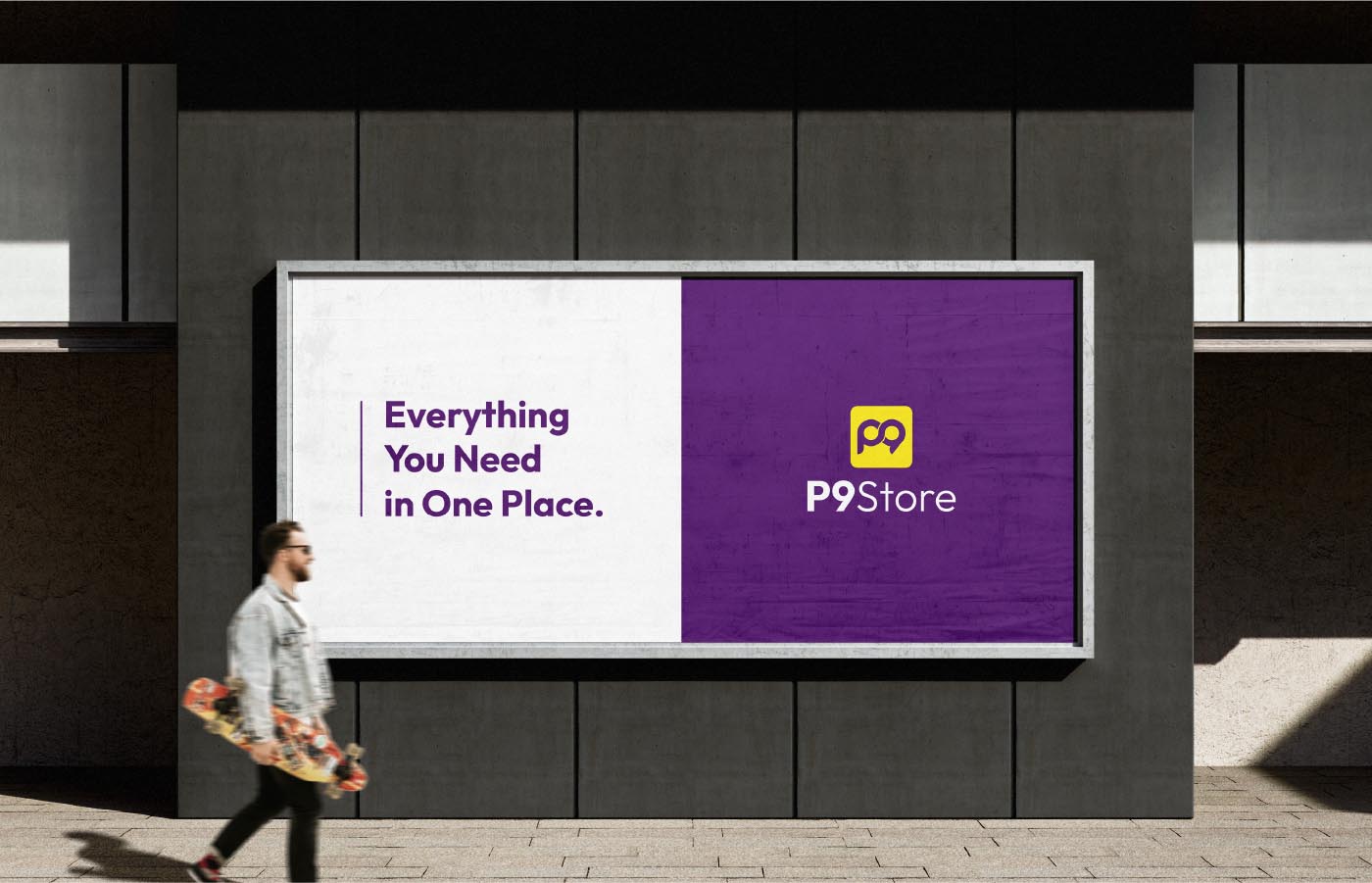 P9 Store Modern Brand Identity 13
